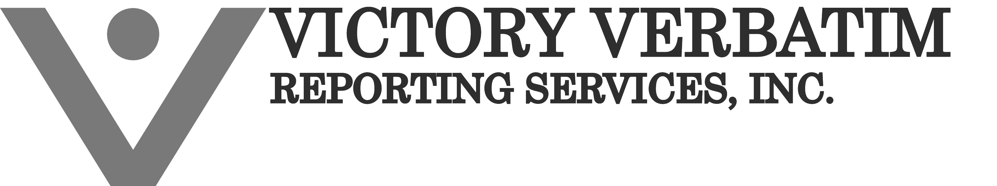 Victory Verbatim Reporting Services, Inc. Logo